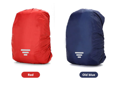 Capa refletiva para mochila  20L 35L 45L 60L à prova d'água, camuflada, tática para acampamento ao ar livre, caminhada, escalada, protege contra poeira.