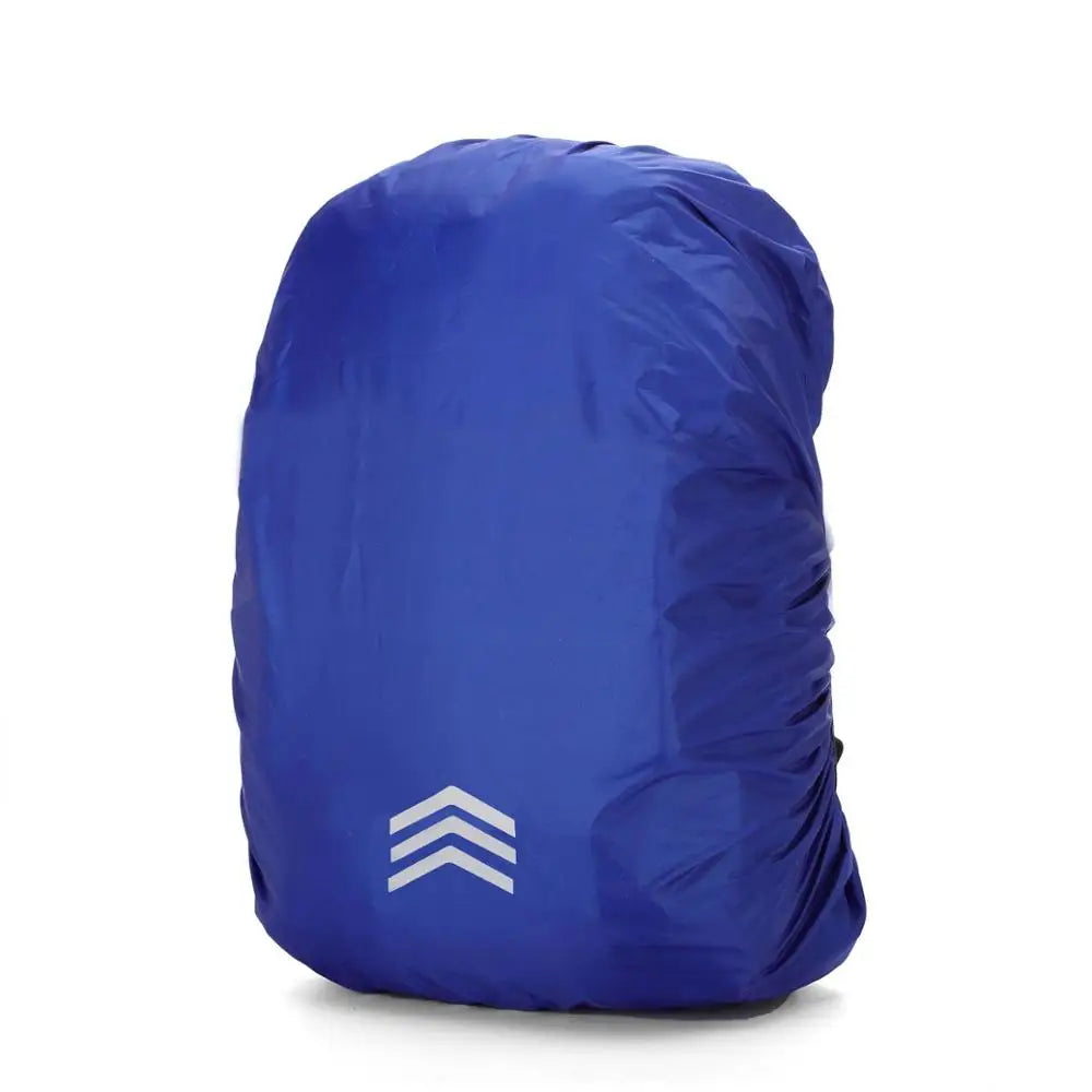 Capa refletiva para mochila  20L 35L 45L 60L à prova d'água, camuflada, tática para acampamento ao ar livre, caminhada, escalada, protege contra poeira.