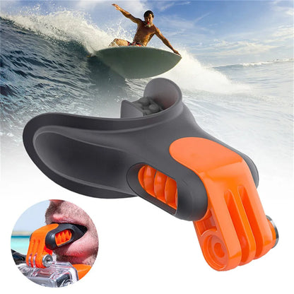 Acessórios para Action 5 Pro. Surfing Shoot Surf Dummy Mouth Teeth Braces Holder Mount Kit para GoPro 13 /Insta360 Ace Pro Camera