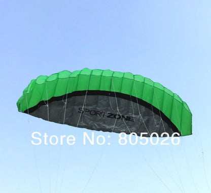 Frete grátis 2,5 m linha dupla Stunt power Kite soft kite Parafoil kite surf voando diversão ao ar livre esportes pipas kiteboard fábrica koi