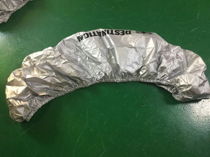 Capa protetora para prancha de surfe de 8 a 19 pés com revestimento prateado