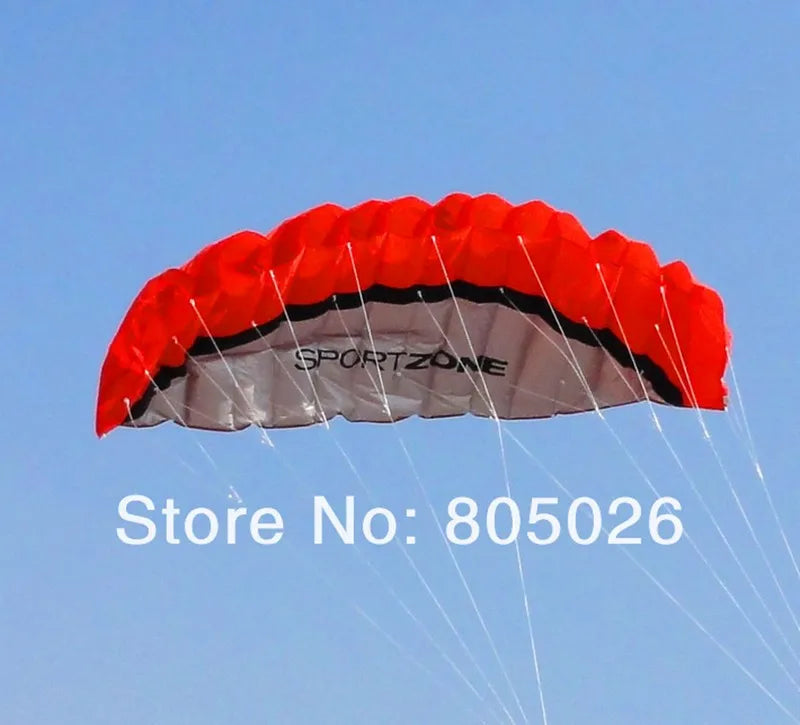 Frete grátis 2,5 m linha dupla Stunt power Kite soft kite Parafoil kite surf voando diversão ao ar livre esportes pipas kiteboard fábrica koi