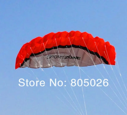 Frete grátis 2,5 m linha dupla Stunt power Kite soft kite Parafoil kite surf voando diversão ao ar livre esportes pipas kiteboard fábrica koi