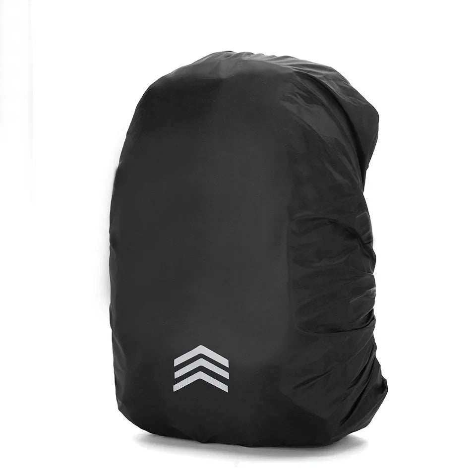Capa refletiva para mochila  20L 35L 45L 60L à prova d'água, camuflada, tática para acampamento ao ar livre, caminhada, escalada, protege contra poeira.