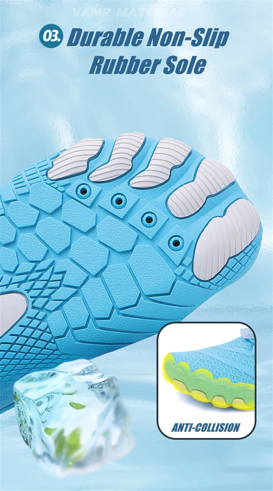 Sapatos aquáticos ultraleves de verão para homens, calçados aquáticos antiderrapantes para atividades ao ar livre, tênis descalços respiráveis para natação e caminhada contra a correnteza.
