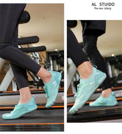 Sapatos aquáticos ultraleves de verão para homens, calçados aquáticos antiderrapantes para atividades ao ar livre, tênis descalços respiráveis para natação e caminhada contra a correnteza.