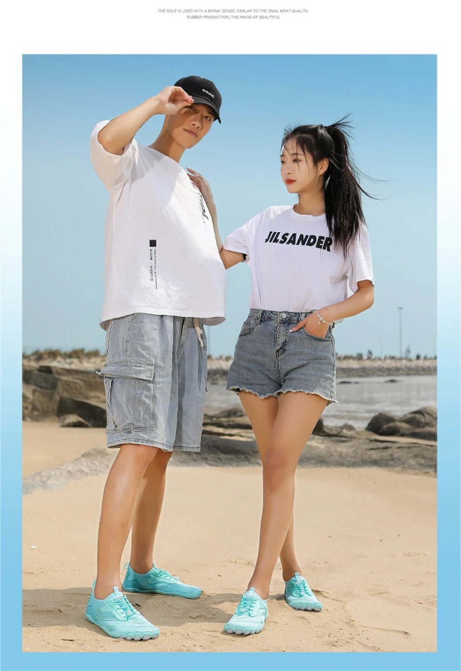 Sapatos aquáticos ultraleves de verão para homens, calçados aquáticos antiderrapantes para atividades ao ar livre, tênis descalços respiráveis para natação e caminhada contra a correnteza.