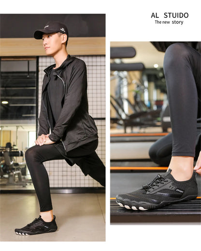 Sapatos aquáticos ultraleves de verão para homens, calçados aquáticos antiderrapantes para atividades ao ar livre, tênis descalços respiráveis para natação e caminhada contra a correnteza.