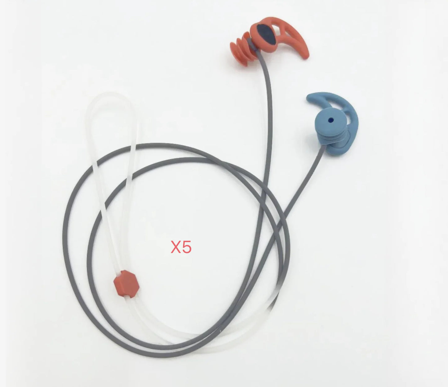 Protetores auriculares de silicone macio para natação, à prova d'água, para mergulho, surfe, natação, à prova d'água, conjunto de mergulho para snorkel