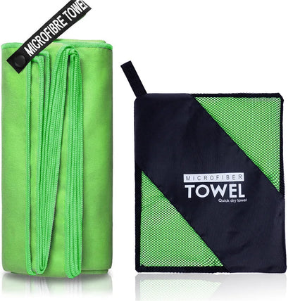 Toalha esportiva de secagem rápida 40x80/80x160 cm azul cinza verde laranja natação academia fitness acampamento corrida praia toalhas de rosto
