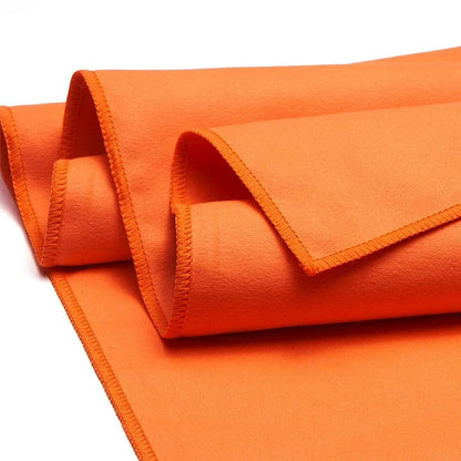 Toalha esportiva de secagem rápida 40x80/80x160 cm azul cinza verde laranja natação academia fitness acampamento corrida praia toalhas de rosto