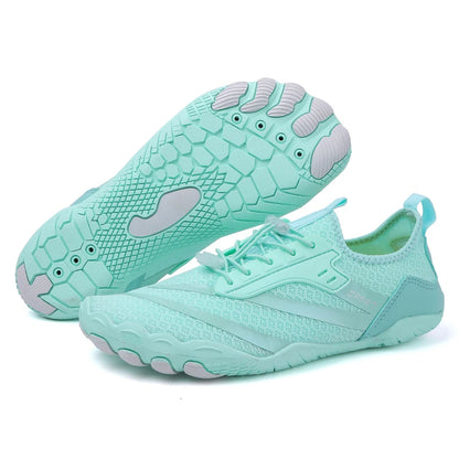 Sapatos aquáticos ultraleves de verão para homens, calçados aquáticos antiderrapantes para atividades ao ar livre, tênis descalços respiráveis para natação e caminhada contra a correnteza.