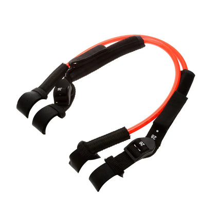 1 par de arnês de desempenho ajustável unissex TPU para windsurf, linha para windsurf, vela, esportes aquáticos, 28-34 polegadas / 22-28 polegadas