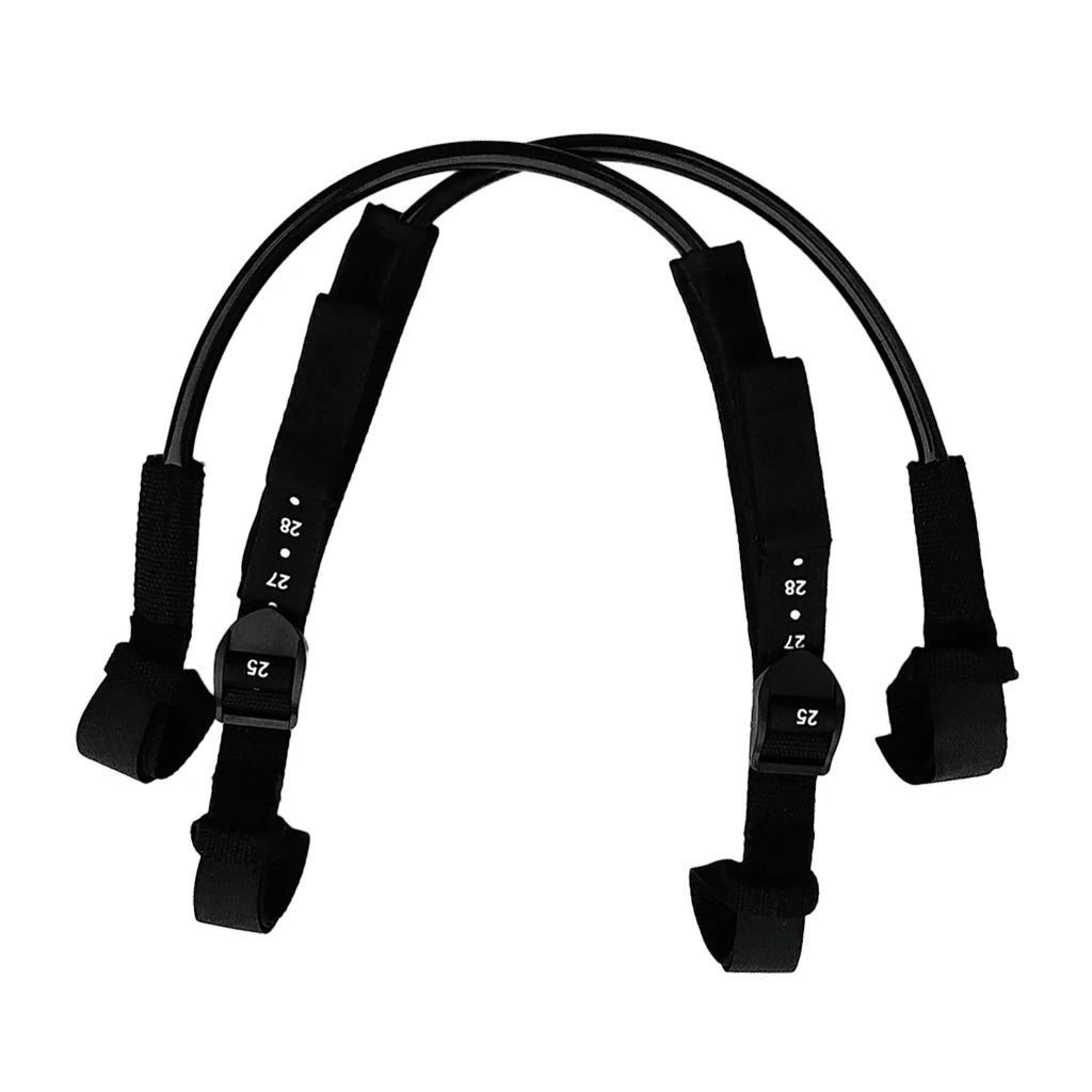 1 par de arnês de desempenho ajustável unissex TPU para windsurf, linha para windsurf, vela, esportes aquáticos, 28-34 polegadas / 22-28 polegadas