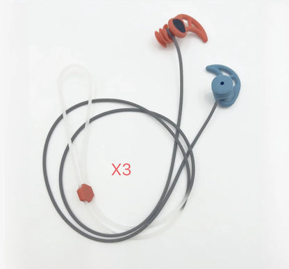 Protetores auriculares de silicone macio para natação, à prova d'água, para mergulho, surfe, natação, à prova d'água, conjunto de mergulho para snorkel